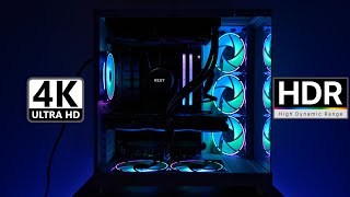 Custom PC Builder UK  NZXT H6 Flow Case  More Gaming PC  Upgrade  4K HDR Showcase 2 [upl. by Aeli]