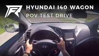 2017 Hyundai i40 Wagon 17 CRDi  POV Test Drive no talking pure driving [upl. by Xed]