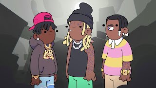 Pharrell Williams Kyle Richh Lil Wayne amp Lil Yachty  Can’t Hold Me Down Official Music Video [upl. by Karee]