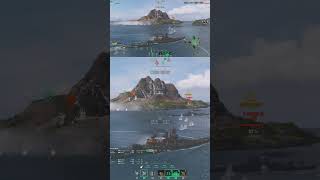 🇮🇹 ⚔️ COLOMBO 🆚 KREMLIN worldofwarships wows gaming games viralvideo fyp [upl. by Eizzo]