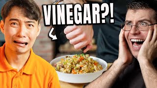 Pro Chef Reacts To Uncle Roger Reviewing BABISH ITALIAN FRIED RICE [upl. by Marlea]