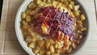 orloff de porc pomme de terre food cooking recipe cheese yummy [upl. by Vyky359]