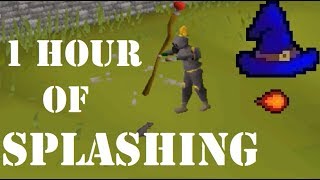 1 Hour of Splashing 6K  60K Magic XP  OSRS Magic Training Guide [upl. by Wicks]