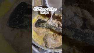 Morog polao homemade cooking foryou [upl. by Karlie495]