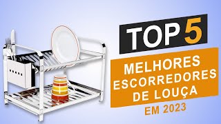 Os Top 5 Melhores Escorredores de Louça │Qual o Melhor Escorredor de Louça de 2023 [upl. by Lacram]