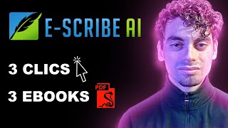 Cette IA incroyable te permet décrire des ebooks professionnels en 3 minutes  ESCRIBE AI [upl. by Nakre501]