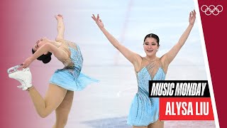 16 year old Alysa Lius STUNNING Free Skate 🎶⛸ [upl. by Neelik]