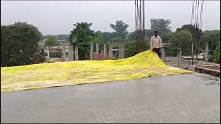 Use of tarpaulin sheet [upl. by Suzi]