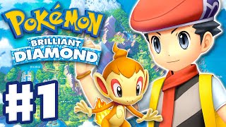 Pokemon Brilliant Diamond and Shining Pearl  Gameplay Walkthrough Part 1  Sinnoh Region Intro [upl. by Scott]