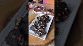 Pecan Caramel Barks  PERFECT for Diwali Hosting amp Gifting 😍 Chocolate Brittle [upl. by Vas]