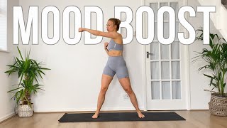 MOOD BOOSTING HIIT WORKOUT 10 MIN  All Standing Exercises [upl. by Manouch292]