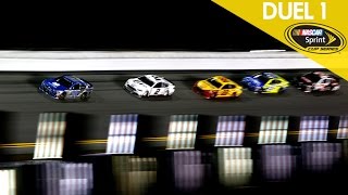 NASCAR Sprint Cup Series  Full Race  CanAm Duel At Daytona 1 [upl. by Neirb]