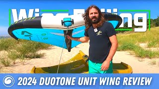 2024 Duotone Unit Wing Review  Whats New and Noteworthy [upl. by Annoit396]