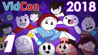 ANIMATION INVASION VidCon 2018 Recap PART 1 [upl. by Flieger799]