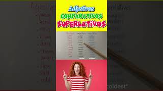 ADJETIVOS  COMPARATIVOS  SUPERLATIVOS EN INGLÉS english englishclass grammar [upl. by Netsuj857]