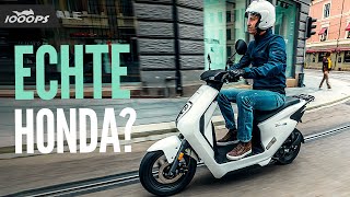 Honda steigt ein Elektro Roller EM1 e im Test [upl. by Artcele]