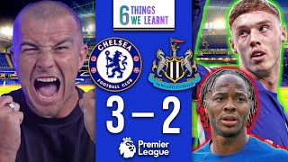 6 THINGS WE LEARNT FROM CHELSEA 32 NEWCASTLE [upl. by Imeaj]