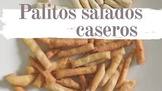 PALITOS SALADO CASEROS  RECETA DE TIKTOK RECETA DE FACEBOOK  SALTA ARGENTINA  2019 [upl. by Navnod]