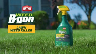 Ortho Dial N Spray MultiUse HoseEnd Sprayer Weed B Gon Chickweed Clover amp Oxalis Killer for Lawns [upl. by Braynard383]