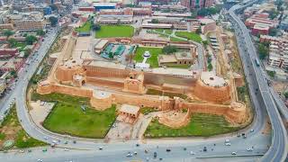 Drone View of Qilla Bala Hisar Peshawer  Mralam Vlogs [upl. by Aizan]