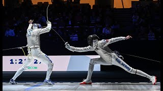 2024 Challenge International de Paris CIP Individual Mens Foil Finals Highlights [upl. by Mindy133]