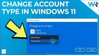 How to change the administrator account in Windows 11 [upl. by Antonin720]