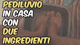 PEDILUVIO FAI DA TE PER ELIMINARE LODORE DEI PIEDI  SOLO 2 INGREDIENTI ECONOMICI 🦶 [upl. by Oironoh393]