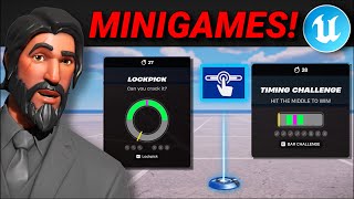 Creating MINIGAMES in Fortnite CreativeUEFN Skilled Interaction Device [upl. by Ted]