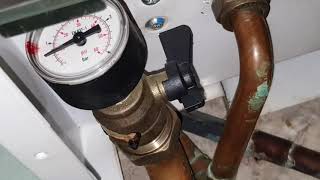 How To Top Up Pressure On Ideal Logic Combi 30kw Boiler [upl. by Wentworth]