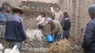 Preparacion de ABONO ORGANICO quotBocashiquot IDMA PERU [upl. by Miza]