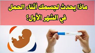 ماذا يحدث لجسمك أثناء الحمل في الشهر الأول ؟ [upl. by Sandry]