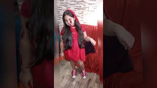 halowen makeup festadehalloween chapeuzinhovermelho lobo kidsvideo viralvideo [upl. by Karsten]