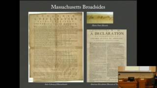 The Declaration of Independence Which Version is This Emily Sneff at HistoryCamp Boston 2017 [upl. by Stetson]