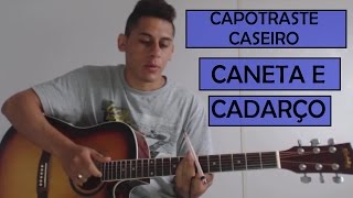 COMO FAZER UM CAPOTRASTE CASEIRO COM CANETA E CADARÇO \o [upl. by Agretha532]