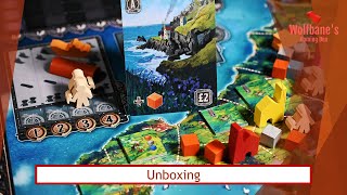 Tinners Trail Board Game  Unboxing [upl. by Hcurab]