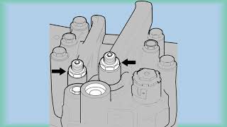 Valve Adjustment MX13 EPA2013 [upl. by Samford930]