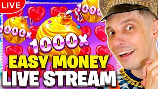 SLOTS LIVE 🔴 CASINO STREAM Biggest Wins with mrBigSpin [upl. by Marvel]