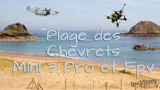 Vol Fpv et Mini 3 Pro Saint COULOMB [upl. by Kcid]