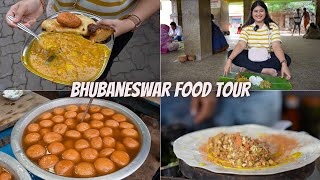 Best Bhubaneswar Food Tour  Dalma Pahala Rasgulla Shawarma amp more [upl. by Whitnell]