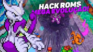 TOP 5  MELHORES HACK ROM DE POKEMON COM MEGA EVOLUÇÃO EM 2024 GBA [upl. by Idnod]