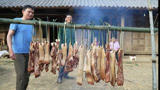 Pork to celebrate the uncles visiting Roberts family Green forest life [upl. by Wheelwright76]