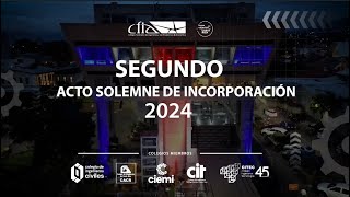 Segundo acto solemne de incorporación CFIA 2024 [upl. by Llerraj]