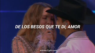 Christian Nodal Belinda  De Los Besos Que Te Di Letra [upl. by Canter]