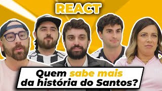 REACT será que GANHEI o QUIZ DO SANTOS no CAMISA 21 [upl. by Negah413]