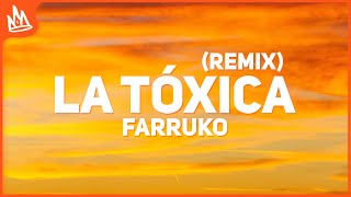 Farruko  La Toxica Remix Letra ft Myke Towers Sech [upl. by Ailecec642]