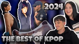 Reacting To The BEST of KPOP in 2024 [upl. by Emilie949]