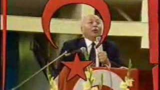 Erbakan Hocanin 1992 Berlindeki konusmasinin Kibris bölümü [upl. by Enoryt]