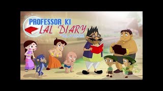 Chhota Bheem  Professor ke Lal Dairy [upl. by Freddy643]