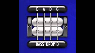 Perfect Guitar Tuner Bass Drop D  D A D G [upl. by Ainalem]