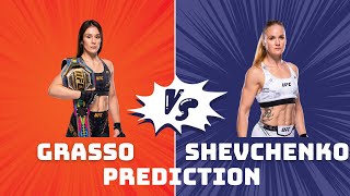 Alexa Grasso vs Valentina Shevchenko Prediction [upl. by Rutan]